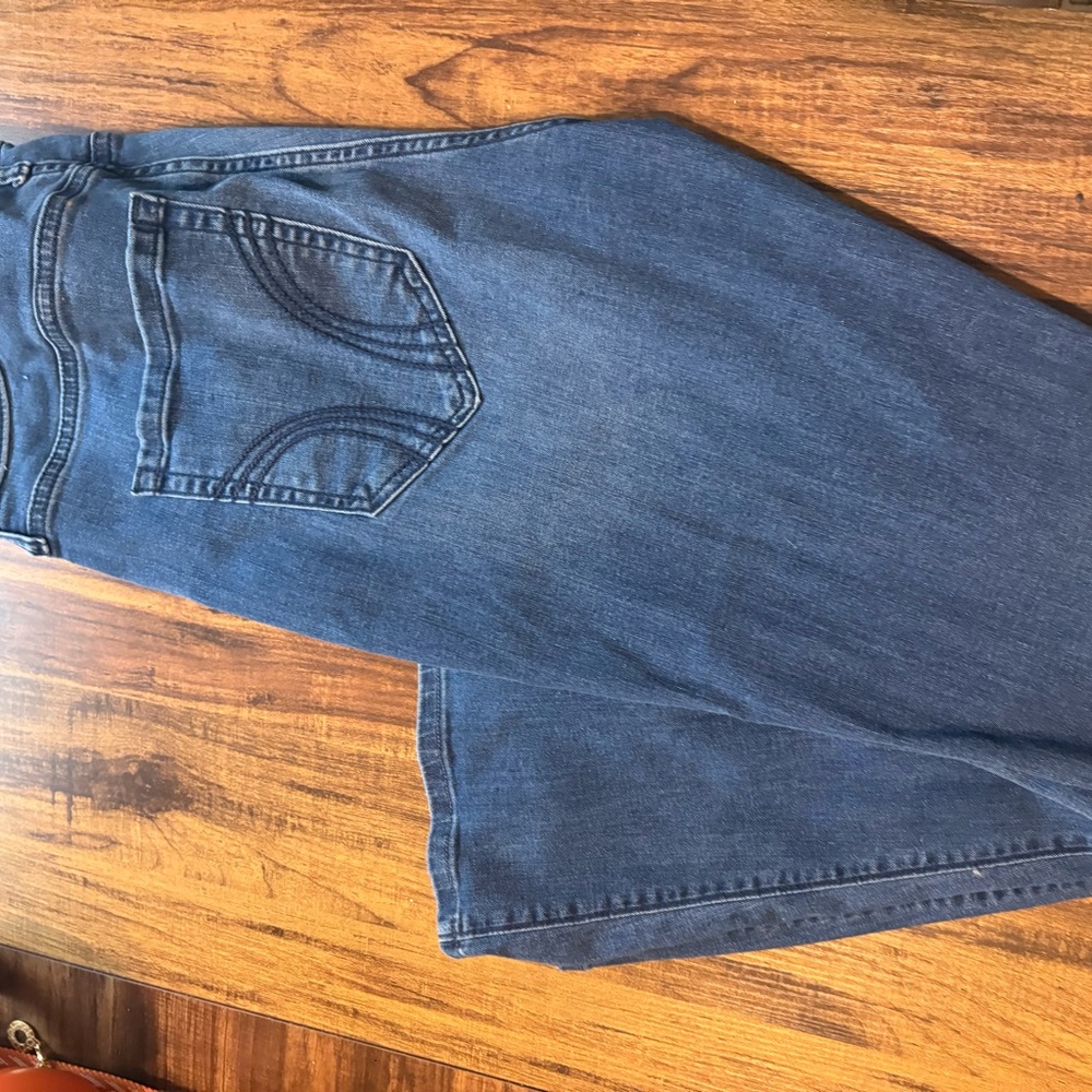 Hollister Women's Blue Flare Jeans